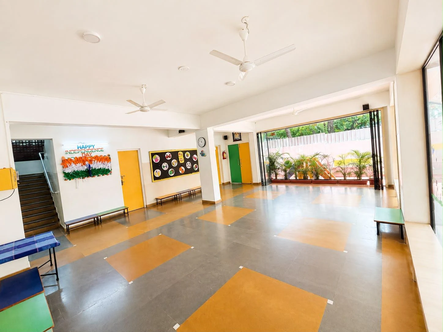 10,000 sq. ft. Covered Corridor & Safety
