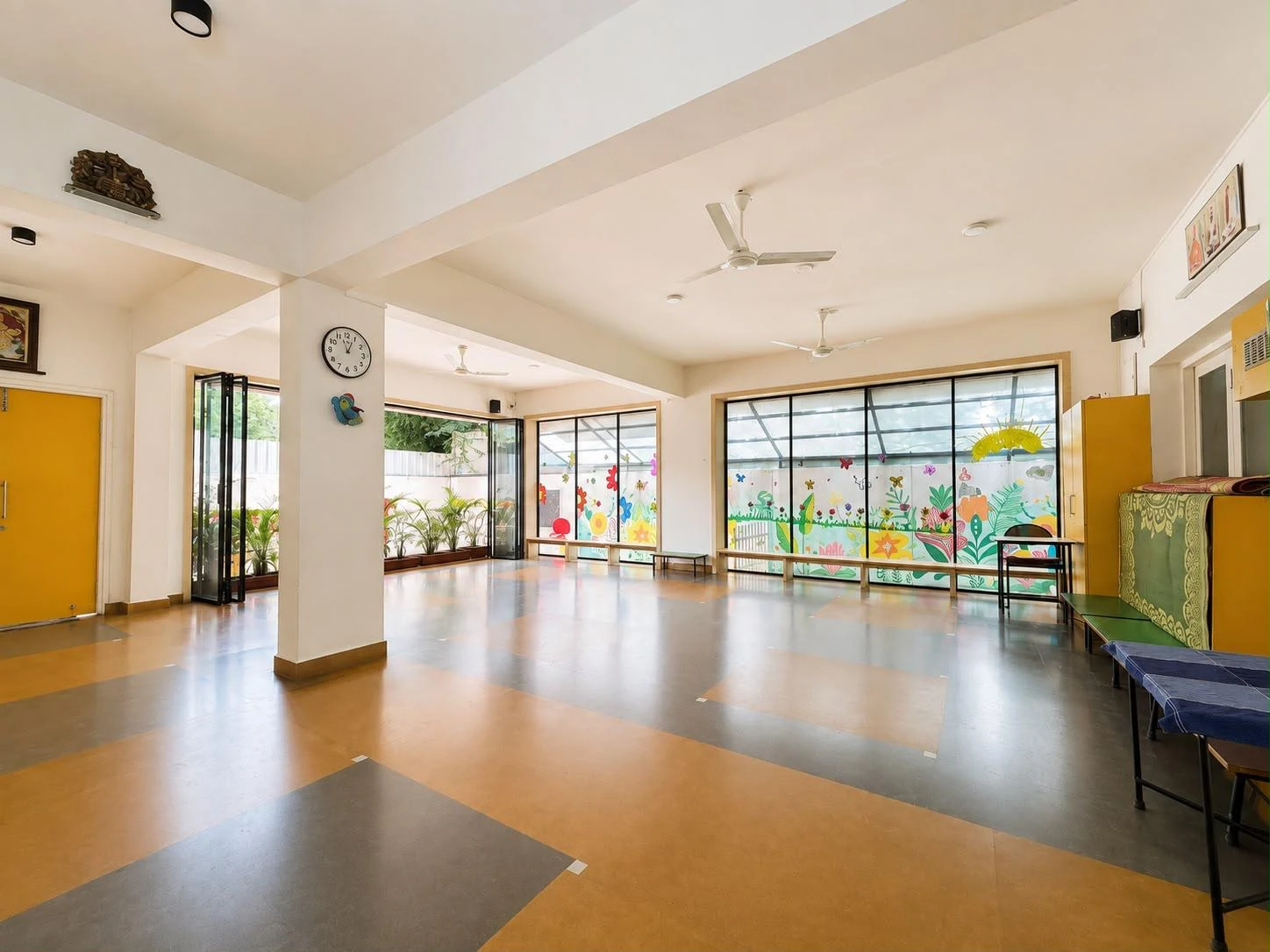 Sunlit Indoor Play Pavilion